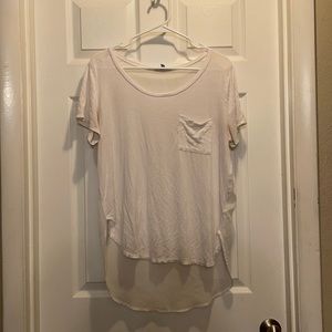 White Charlotte Russe top